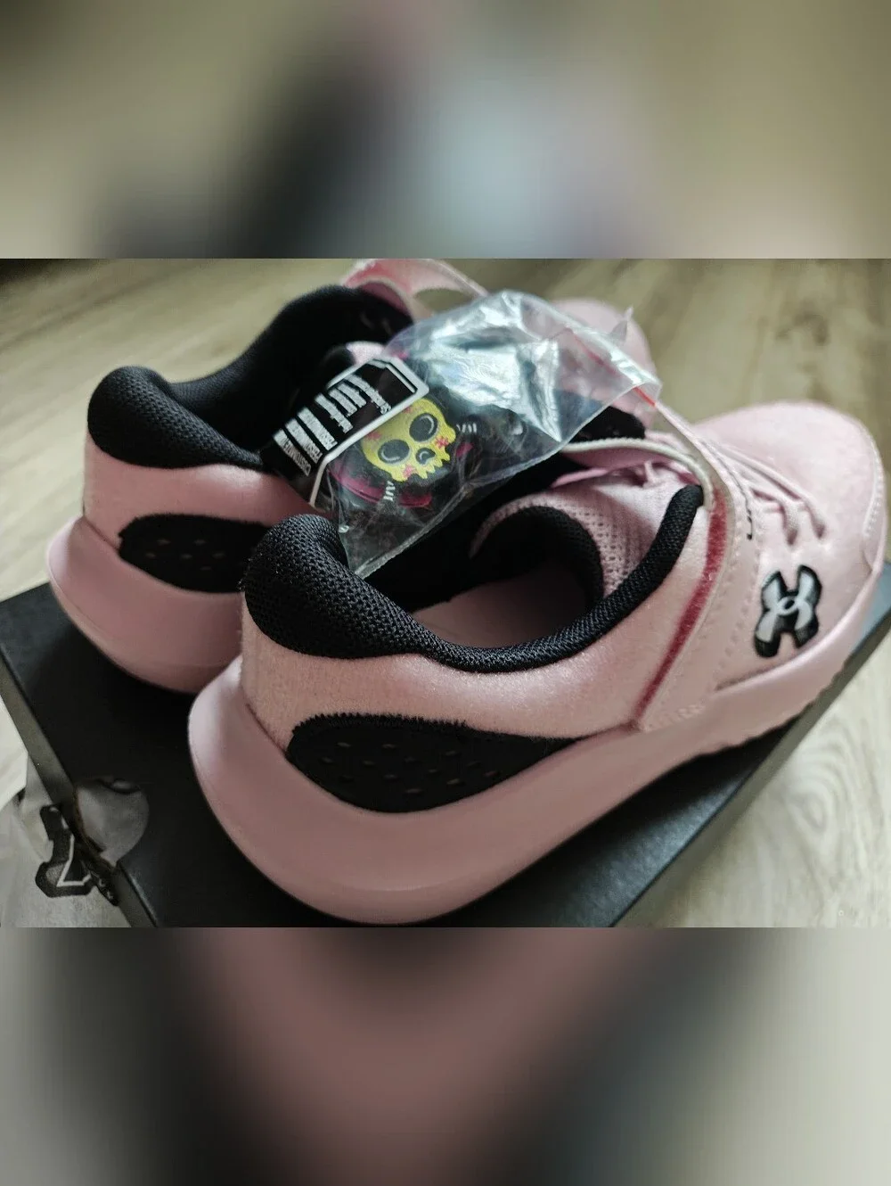 Under Armour Kids' Pink Athletic Sneakers